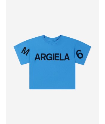 MM6 Maison Margiela Kids Logo Print T-Shirt l'achat 