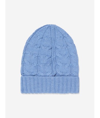 Moncler Enfant Boys Wool Knitted Logo Hat Economisez 