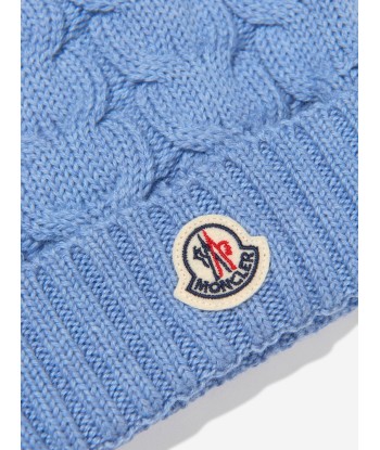 Moncler Enfant Boys Wool Knitted Logo Hat Economisez 