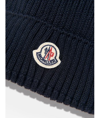 Moncler Enfant Girls Wool Knitted Pom Pom Hat Le MVP de beaucoup