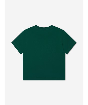 MM6 Maison Margiela Kids Large Logo Print T-Shirt 2023