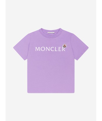 Moncler Enfant Kids Chest Logo Print T-Shirt votre restaurant rapide dans 