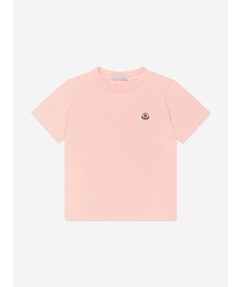 Moncler Enfant Kids Small Logo T-Shirt Dans la société mordern