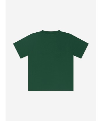 Moncler Enfant Kids Chest Logo Print T-Shirt de technologie