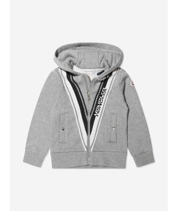 Moncler Enfant Boys Graphic Logo Zip Up Hoodie 2024