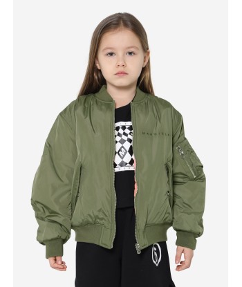 MM6 Maison Margiela Kids Back Logo Bomber Jacket hantent personnes