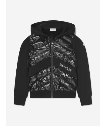 Moncler Enfant Boys Down Padded Zip Up Hoodie les ligaments