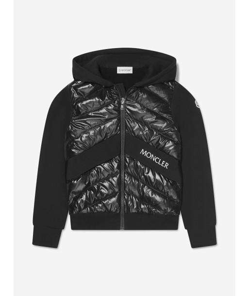 Moncler Enfant Boys Down Padded Zip Up Hoodie les ligaments