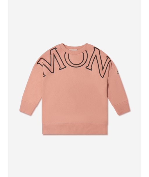 Moncler Enfant Girls Logo Print Sweater Dress paiement sécurisé