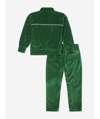 Moncler Enfant Boys Velour Zip Through  Tracksuit 50-70% off 