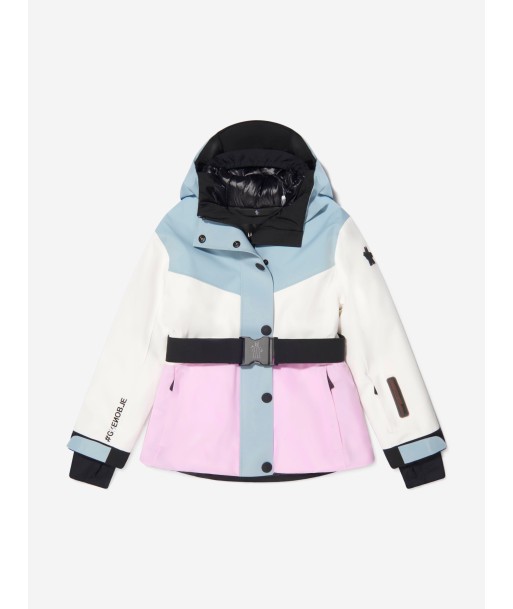 Moncler Enfant Girls Corserey Ski Jacket rembourrage situé sous