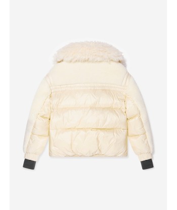 Moncler Enfant Girls Down Padded Berlens Jacket france