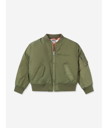 MM6 Maison Margiela Kids Back Logo Bomber Jacket hantent personnes