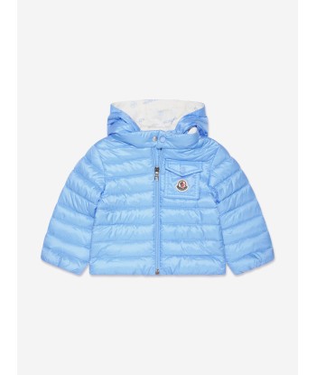 Moncler Enfant Baby Down Padded Baigal Jacket in Blue online