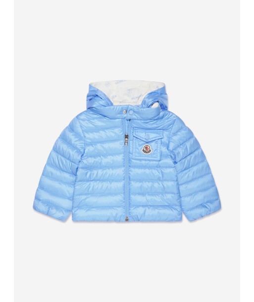 Moncler Enfant Baby Down Padded Baigal Jacket in Blue online