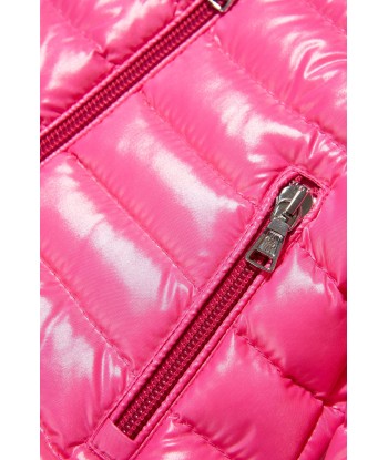 Moncler Enfant Baby Girls Down Padded Paulas Jacket in Pink acheter