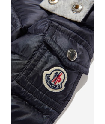 Moncler Enfant Baby Boys Down Padded Lauros Jacket in Navy sélection de produits