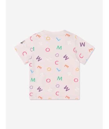 Moncler Enfant Baby Girls Logo T-Shirt in Multicolour les ligaments