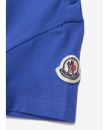 Moncler Enfant Baby Boys Baseball T-Shirt in Blue Voir les baskets