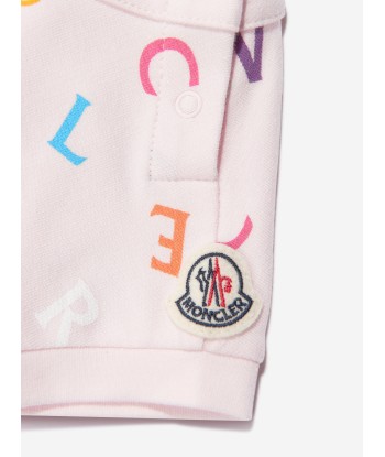 Moncler Enfant Baby Girls Logo Dress in Pink Comparez plus de prix