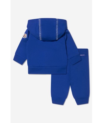 Moncler Enfant Baby Boys Baseball Tracksuit in Blue outlet