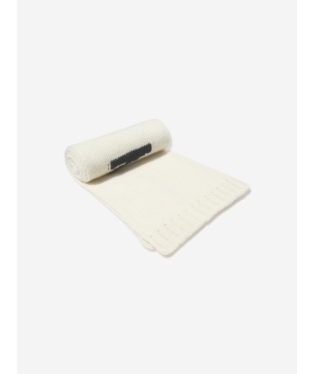 MM6 Maison Margiela Kids Wool Logo Scarf soldes