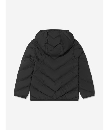 Moncler Enfant Girls Down Padded Kaori Coat in Black vente chaude votre 