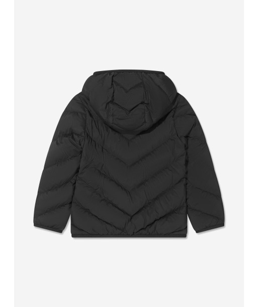 Moncler Enfant Girls Down Padded Kaori Coat in Black vente chaude votre 