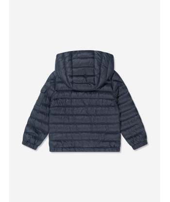 Moncler Enfant Boys Down Padded Lauros Jacket in Navy Pour