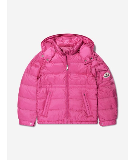 Moncler Enfant Girls Down Padded Dalles Jacket in Pink s'inspire de l'anatomie humaine