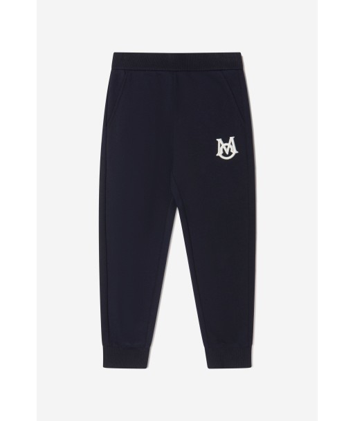 Moncler Enfant Boys Logo Joggers in Navy pas cheres