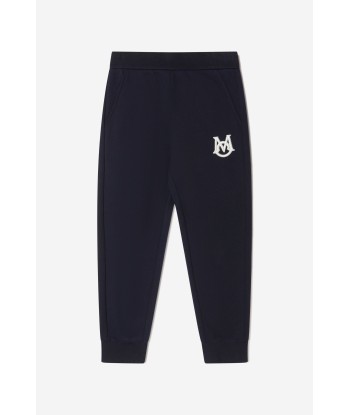 Moncler Enfant Boys Logo Joggers in Navy pas cheres