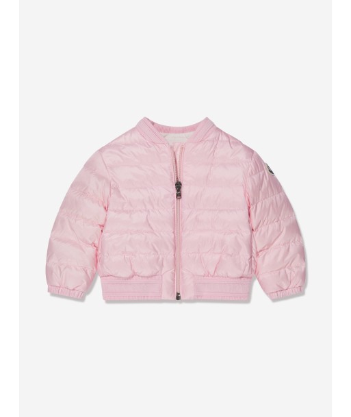 Moncler Enfant Baby Girls Down Padded Ter Jacket in Pink une grave pollution 