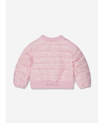 Moncler Enfant Baby Girls Down Padded Ter Jacket in Pink une grave pollution 