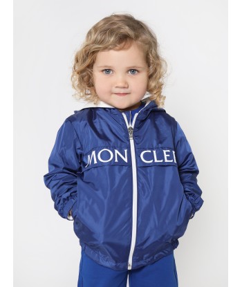 Moncler Enfant Baby Erdvile Jacket in Blue Amélioration de cerveau avec