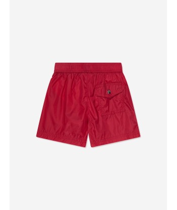 Moncler Enfant Baby Boys Logo Swim Shorts in Red Amélioration de cerveau avec