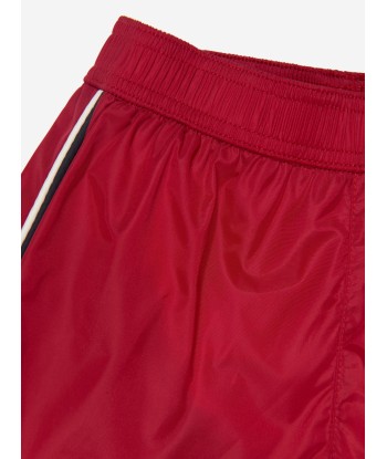 Moncler Enfant Baby Boys Logo Swim Shorts in Red Amélioration de cerveau avec