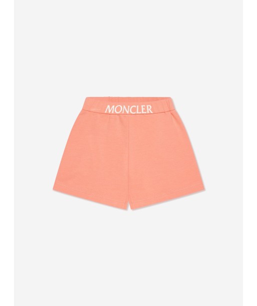 Moncler Enfant Baby Girls Logo Shorts in Orange JUSQU'A -70%! 