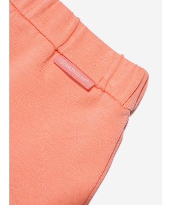 Moncler Enfant Baby Girls Logo Shorts in Orange JUSQU'A -70%! 