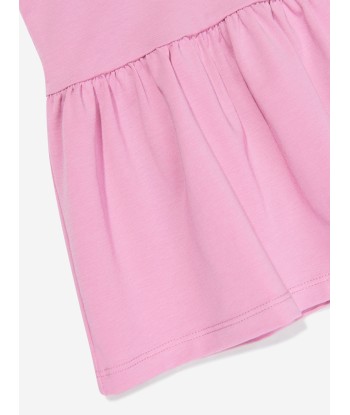 Moncler Enfant Baby Girls Logo Dress in Pink 2023