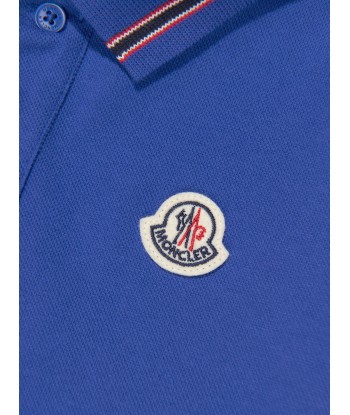 Moncler Enfant Baby Boys Polo Romper in Blue vous aussi creer 