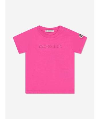 Moncler Enfant Baby Girls T-Shirt And Shorts Set in Pink plus qu'un jeu 