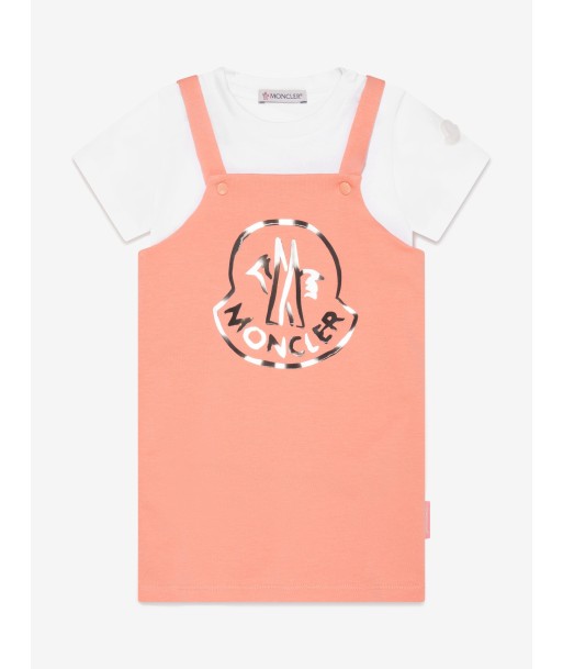 Moncler Enfant Baby Girls T-Shirt And Dress Set in Peach à prix réduit toute l'année