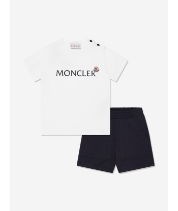 Moncler Enfant Baby Boys T-Shirt And Shorts Set in White 50% de réduction en Octobre 2024