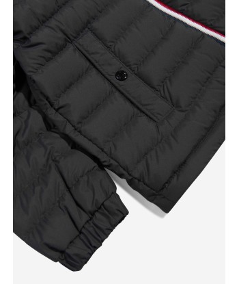 Moncler Enfant Boys Down Padded Alim Jacket in Black ouvre sa boutique