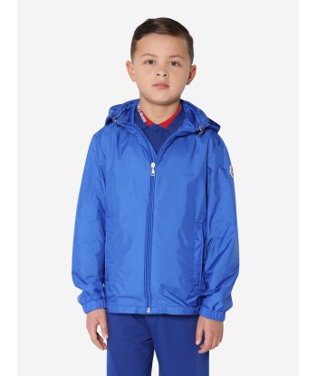 Moncler Enfant Boys Aidrian Jacket in Blue offre 