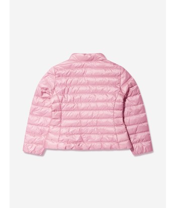 Moncler Enfant Girls Down Padded Kaukura Jacket in Pink 50-70% off 