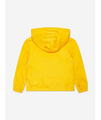 Moncler Enfant Boys New Urville Jacket in Yellow une grave pollution 