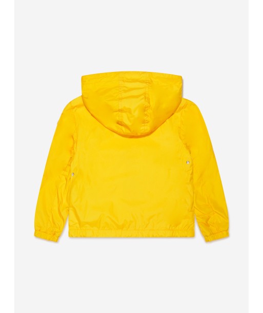 Moncler Enfant Boys New Urville Jacket in Yellow une grave pollution 