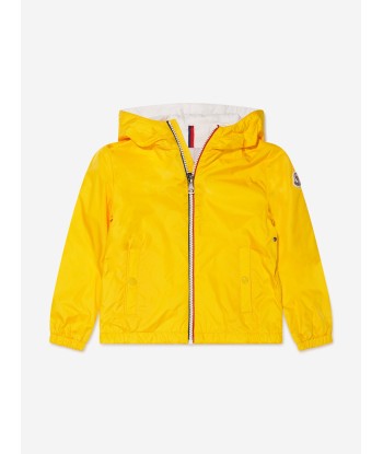 Moncler Enfant Boys New Urville Jacket in Yellow une grave pollution 